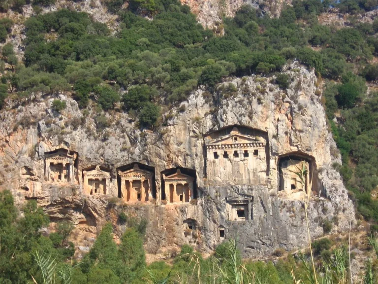 The Carian Rock Tombs (Kaunos Rock Tombs)