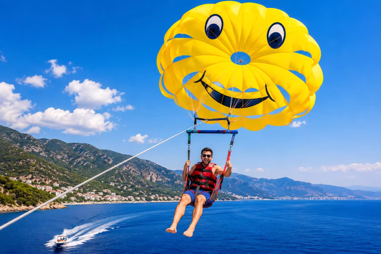 Marmaris: Parasailing Adventure with Hotel Transfers